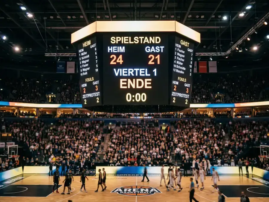NBA Scoreboard nach dem ersten Viertel mit Quotenvergleich