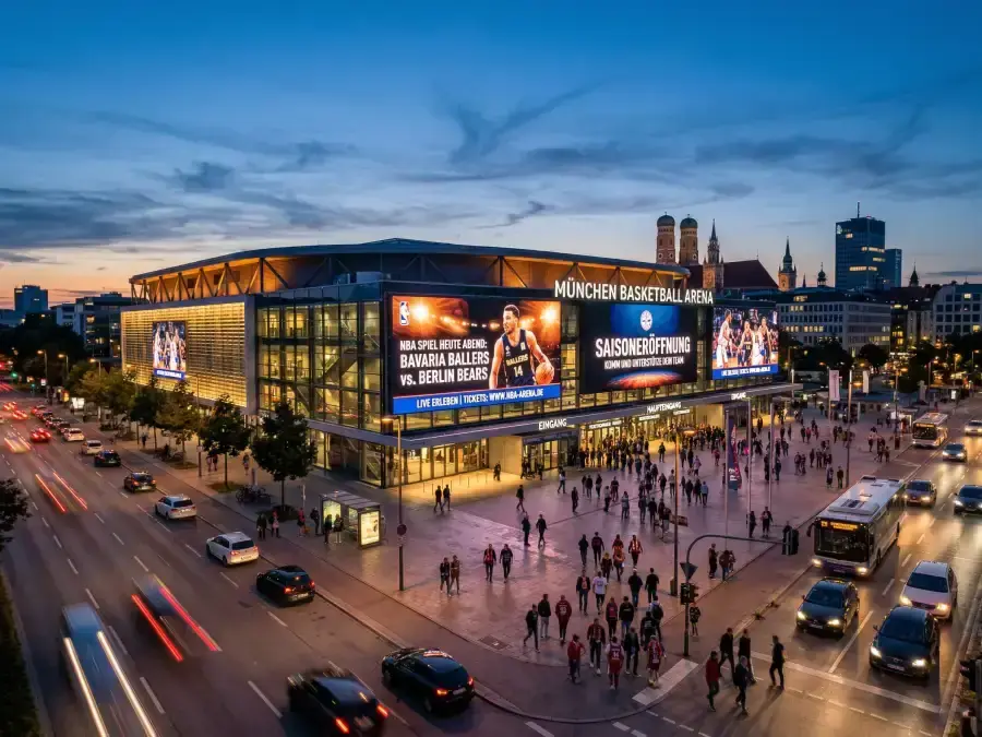 NBA-Strukturdiagramm mit Conferences, Divisions und Playoff-Format
