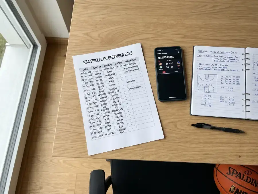 NBA-Spielplan mit tagesaktuellen Wettanalysen und Quotenbewegungen